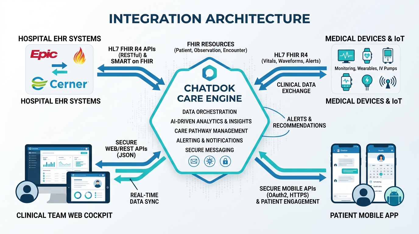ChatDok EHR and FHIR Integration